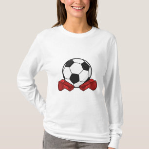 Referee whistle & Soccer ball T-Shirt
