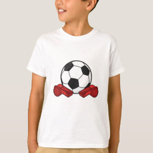 Referee whistle & Soccer ball T-Shirt