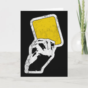Referee Yellow Card Coach Sports Footbyll Soccer