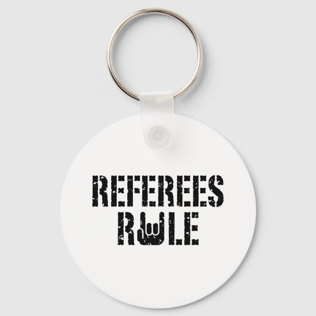 Referees Rule Key Ring (Front)