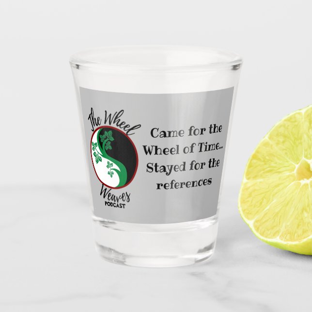 References Shot Glass (Front)