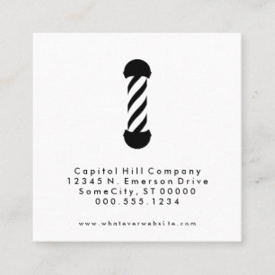 referral barbershop square card