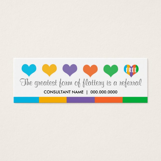 Referral Punch Card (Front)