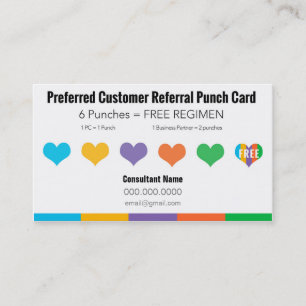 Referral Punch Card - LOVE YOUR SKIN