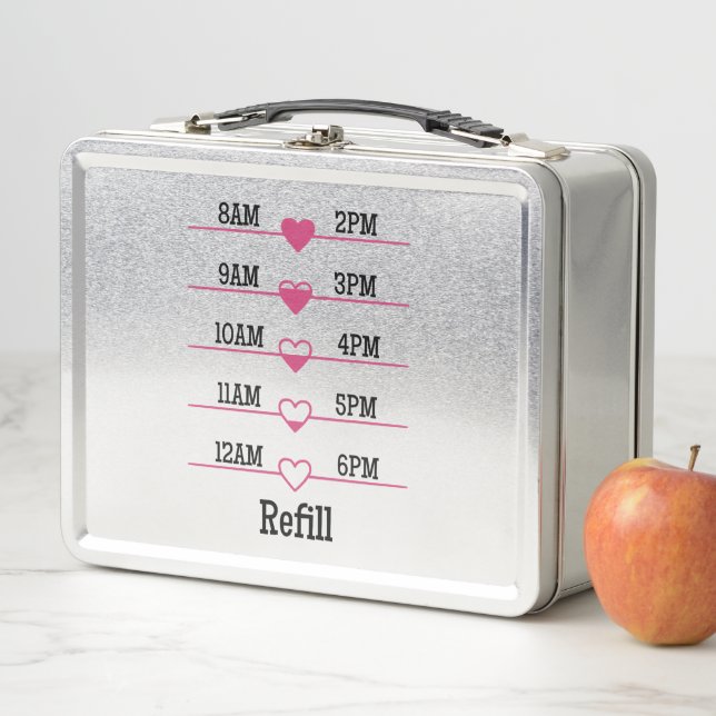 Refill Chart Metal Lunch Box (In Situ)