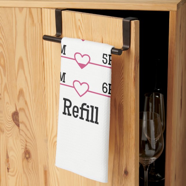 Refill Chart Tea Towel (Thirds Fold)