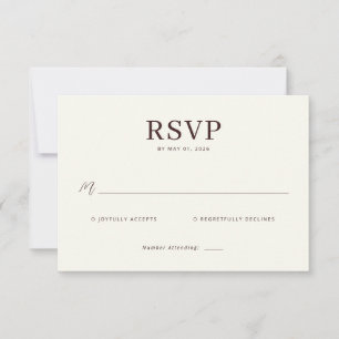 Refined Brown Calligraphy Template