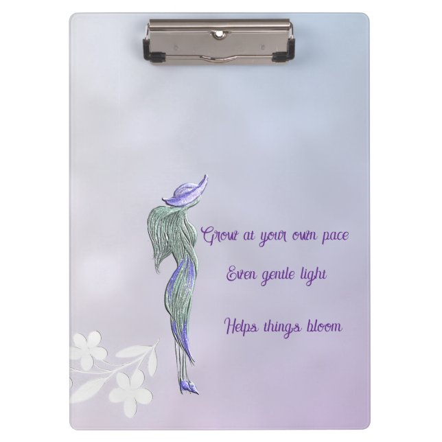 Refined calm spiral clipboard  (Front)