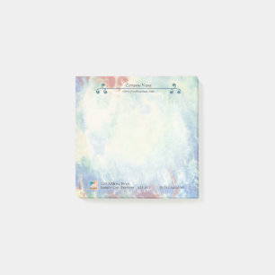 Refined Promotional Post-It Notes - Cambrian Cool