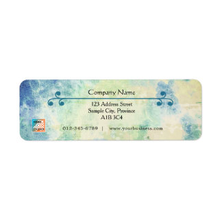 Refined Return Address Label - Cambrian Cool