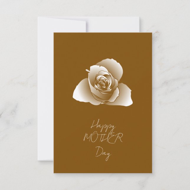 Refined White Defined Art Shades Flower Card (Front)