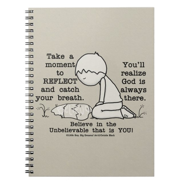 Reflect Spiral Notebook (Front)