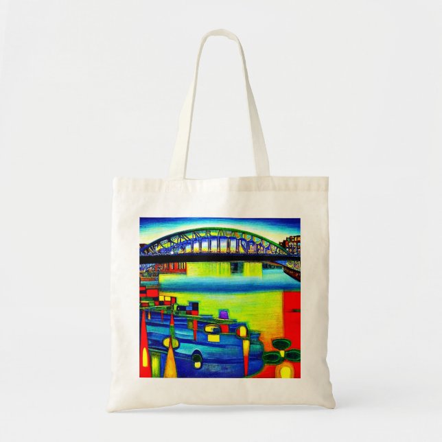Reflected Bridge 3 Tote Bag (Front)