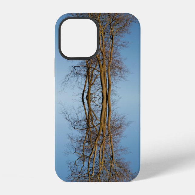 Reflected trees Case-Mate iPhone case (Back)