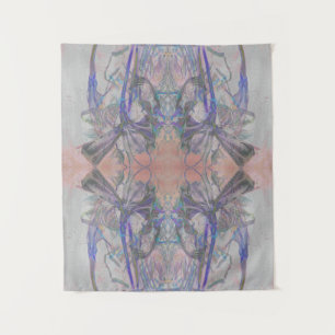 Reflecting Lilies Tapestry (small - detail)