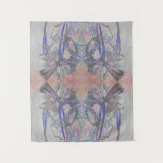 Reflecting Lilies Tapestry (small - detail)