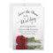 Reflecting Red Rose Romantic Wedding