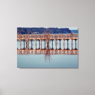 Reflecting Together Canvas Print