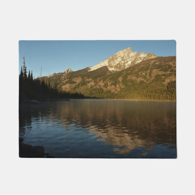 Reflection at Jenny Lake I Doormat (Front)