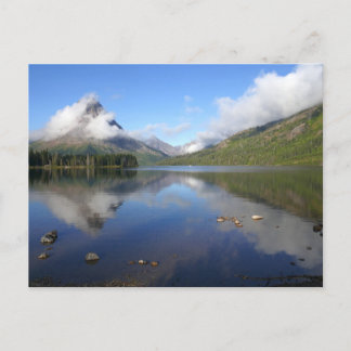 Reflection at Two Medicine Lake Postcard