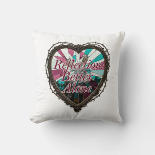 Reflection: Better Alone T-Shirt   Shattered Mirro Cushion