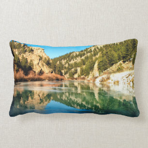 Reflection in Elevenmile Canyon Lumbar Cushion