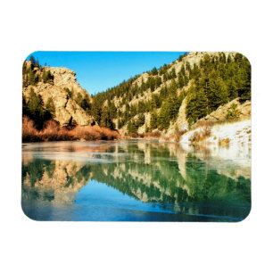 Reflection in Elevenmile Canyon Magnet