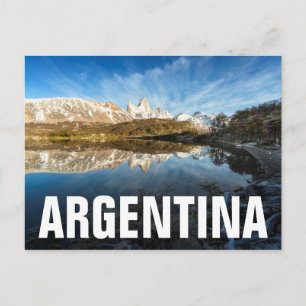 Reflection Of Patagonia Postcard