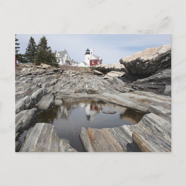 Reflection of Pemaquid Postcard (Front)