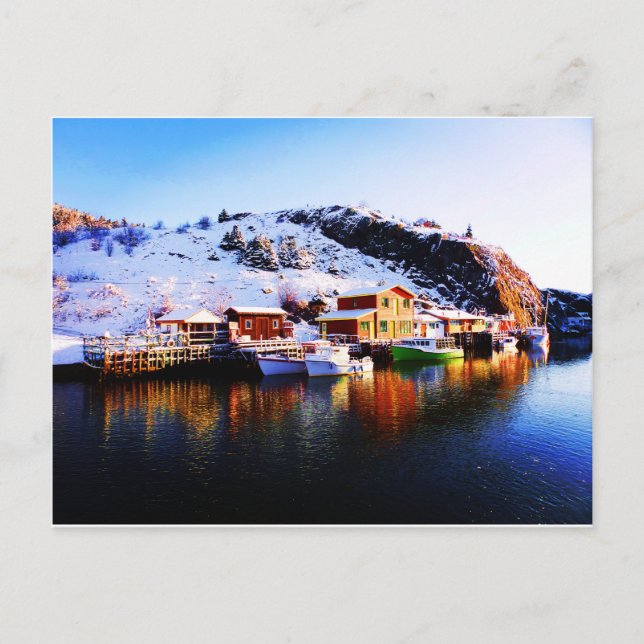 Reflection On Quidi Vidi Lake Postcard (Front)