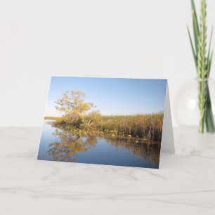 Reflection on the Water - Blank Card