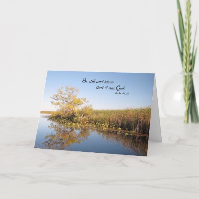 Reflection -  Religious Care and Concern Card (Front)