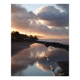Reflection sunrise  photo print