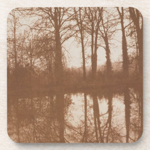 Reflections, 1843 (sepia photo) coaster