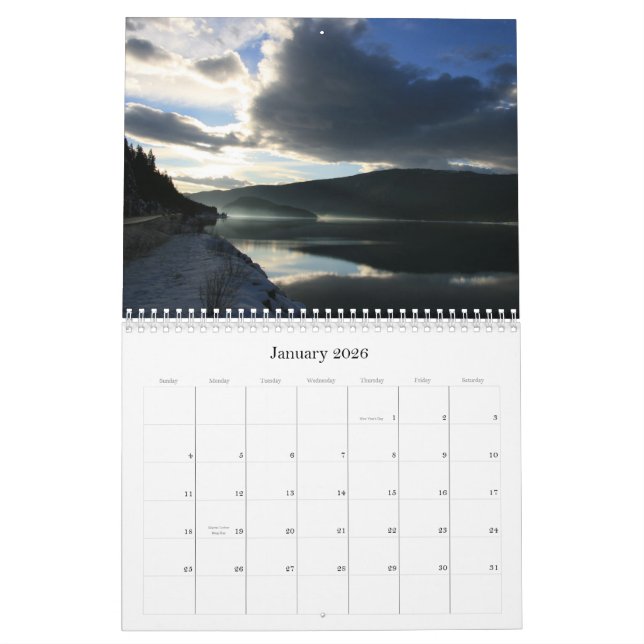 Reflections 2012 calendar (Jan 2026)