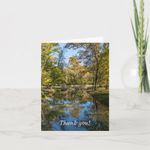 Reflections At Dogwood Creek Thank You Card
