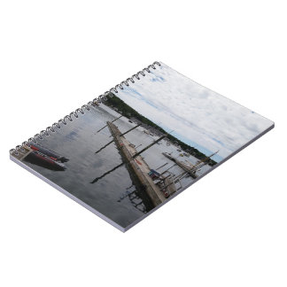 "Reflections" Boothbay Harbour MaineSpiral Notebook