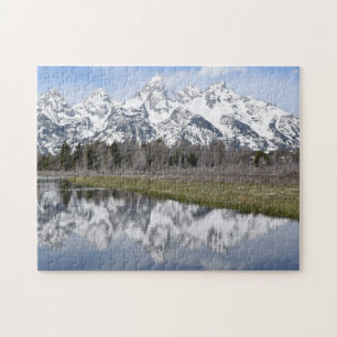 Reflections from the Mountains Grand Tetons Puzzle