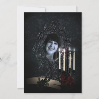 Reflections Gothic Fantasy Wedding Invitation