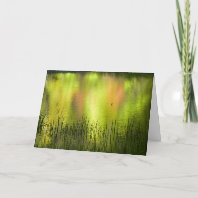 Reflections in Mirror Lake | Yosemite Card (Front)