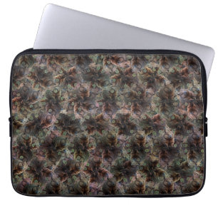 Reflections in the Burrow: The Symmetry of Wombats Laptop Sleeve