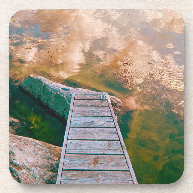 Reflections in the swedish archipelago coaster (Front)