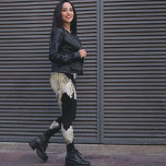 Reflections of a Tiger Leggings - Classic<br><div class="desc">This design originated as Roaring tiger by Ohara Koson. We took it apart, moved it around and what we found, we give to you. An ethereal design, revealing the essence of the tiger, reflecting onto the world in all its majesty. This design fills you with the desire to roar and...</div>