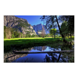 Reflections of Falls Poster