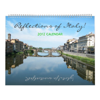 Reflections of Italy Jumbo Calendar