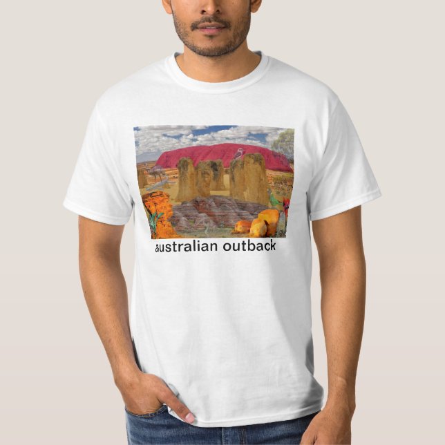REFLECTIONS OF OZ Australian Outback T-Shirt (Front)