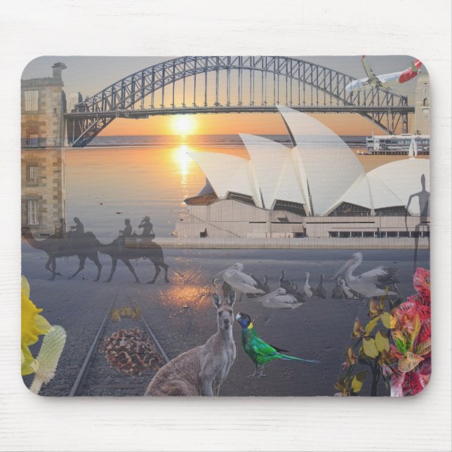 REfLECTIONS OF OZ  Sydney  Port Arthur Mouse Pad (Front)