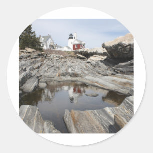 Reflections Of Pemaquid 1 Classic Round Sticker
