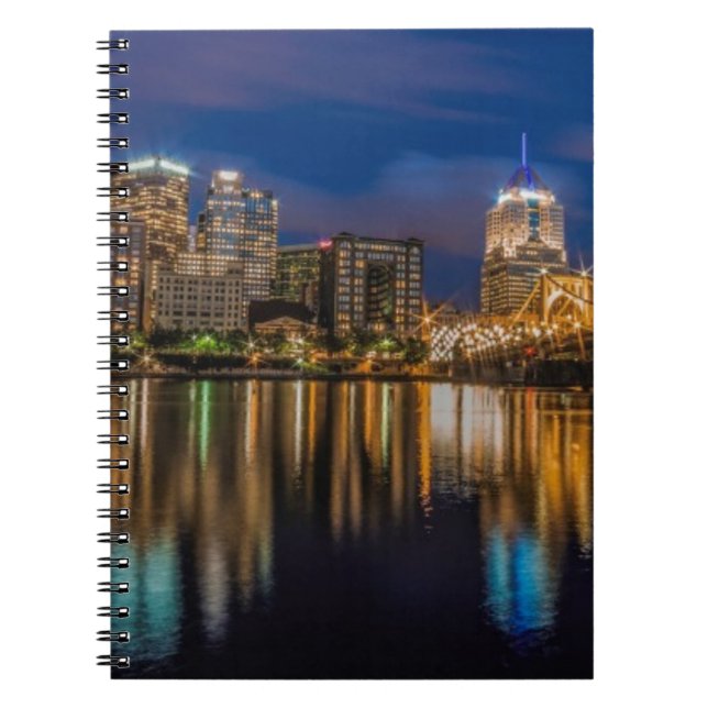 Reflections of Pittsburgh Spiral Notebook (Front)