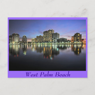 Reflections of West Palm Beach, Florida Postcard